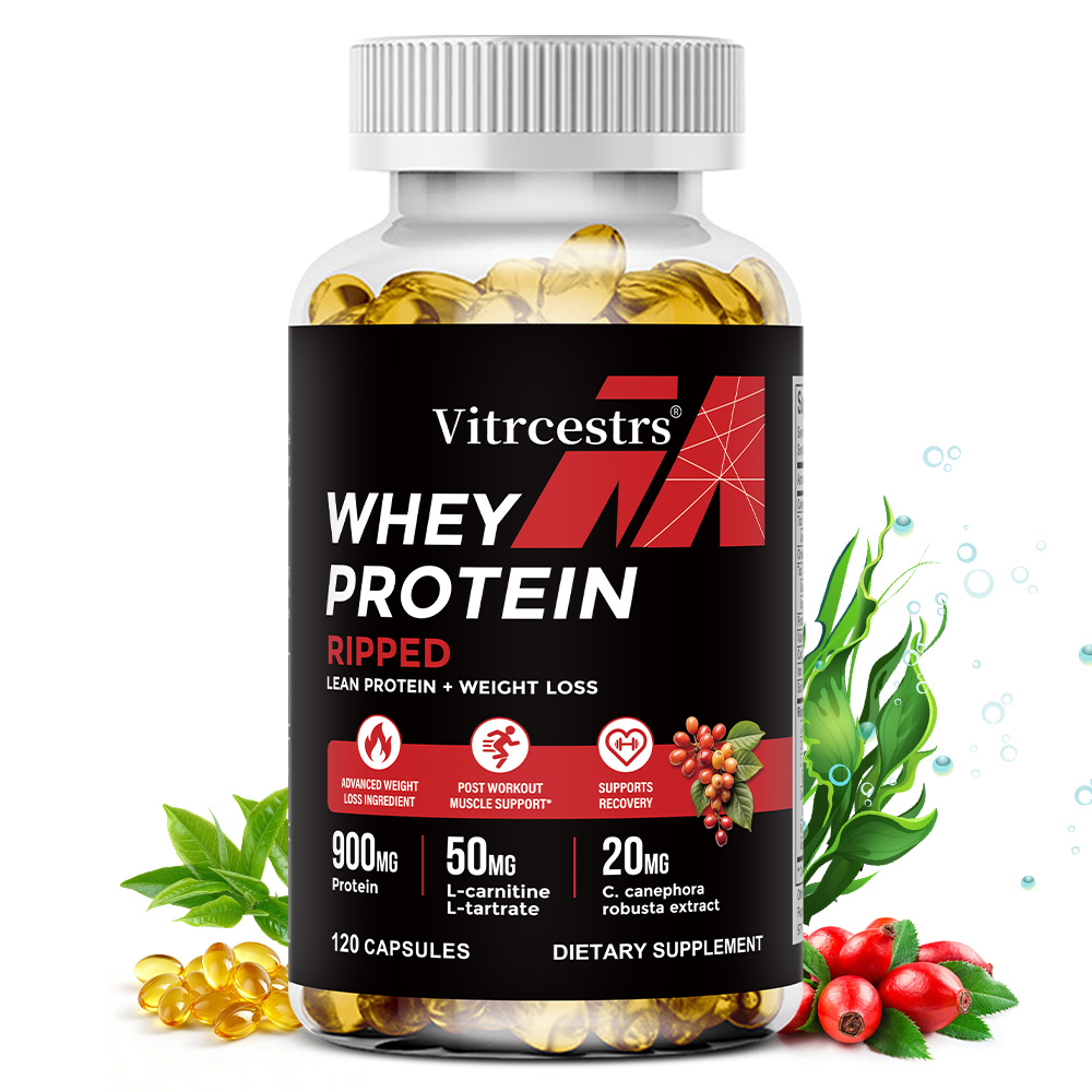 Nutrition And Exercise - Cápsulas de Proteína Whey, 900mg de