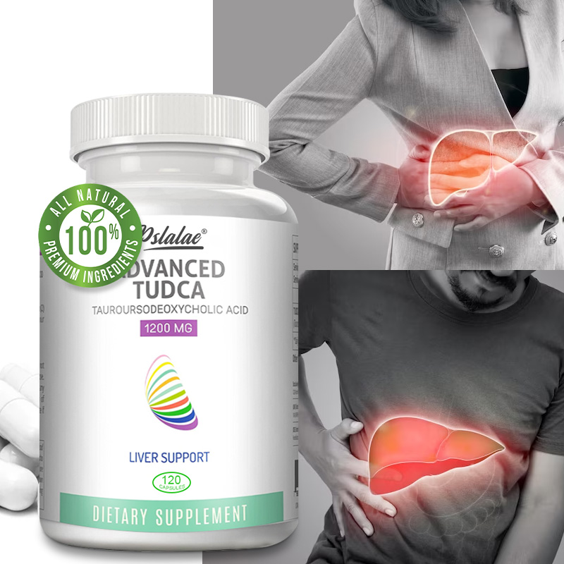 Pre Workout Supplement - TUDCA-Cápsulas do Fígado, Suporta Vesícula Biliar