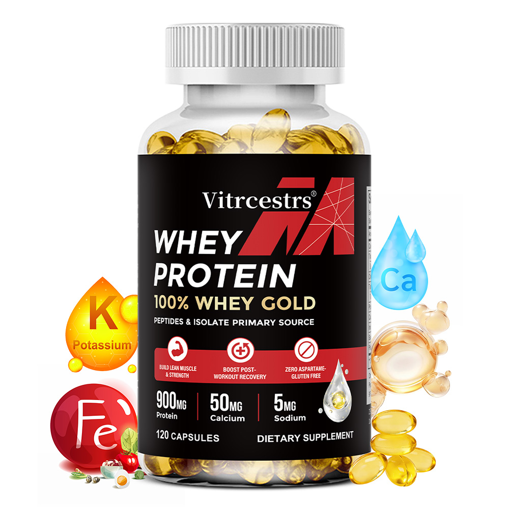 Nutrition And Exercise - Cápsulas de Concentrado de Proteína Whey