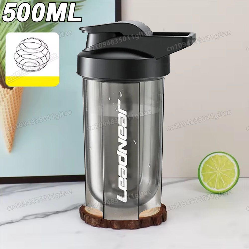 Whey Protein Isolate - 500ml portátil proteína em pó shaker