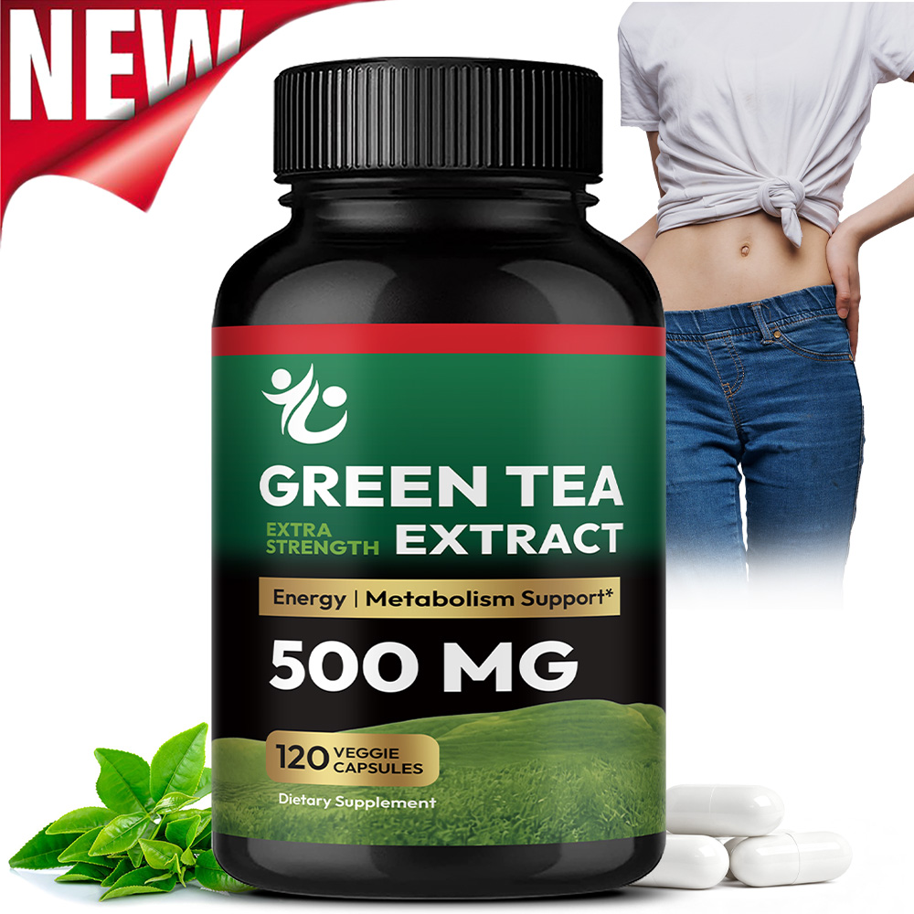 Green Tea Extract Fat - Cápsulas de Chá Verde - Aumenta