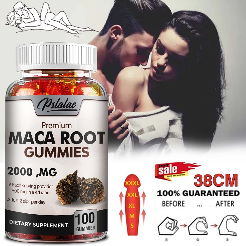 Pre Workout Supplement - Gomas de raiz de maca -