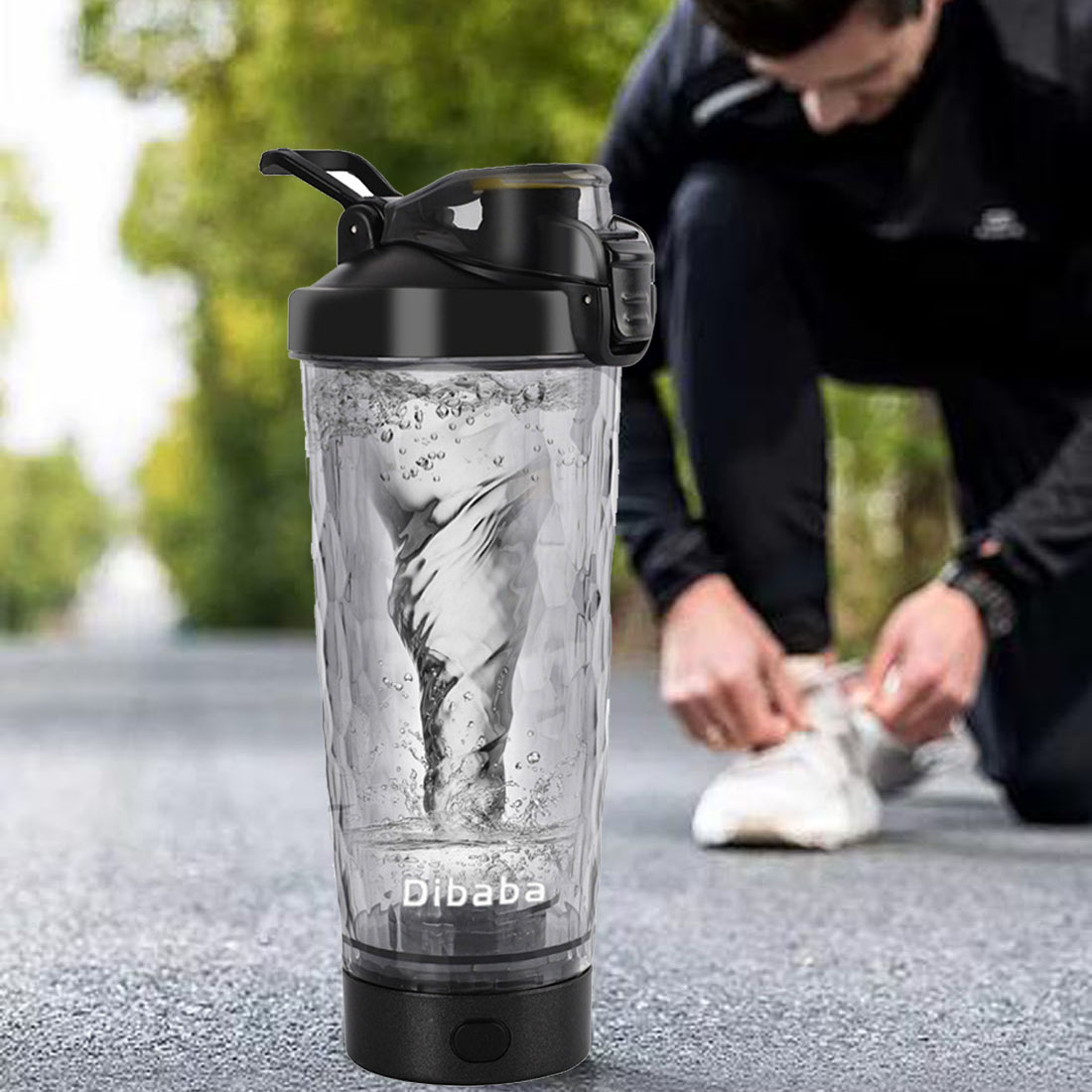 Whey Protein Isolate - 700ml elétrica proteína em pó copo