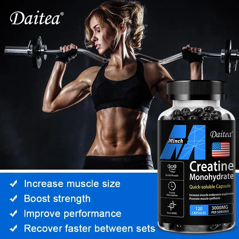 Daitea Creatine 3.000 mg Monoh - Pre Workout Supplement avaliação e preço