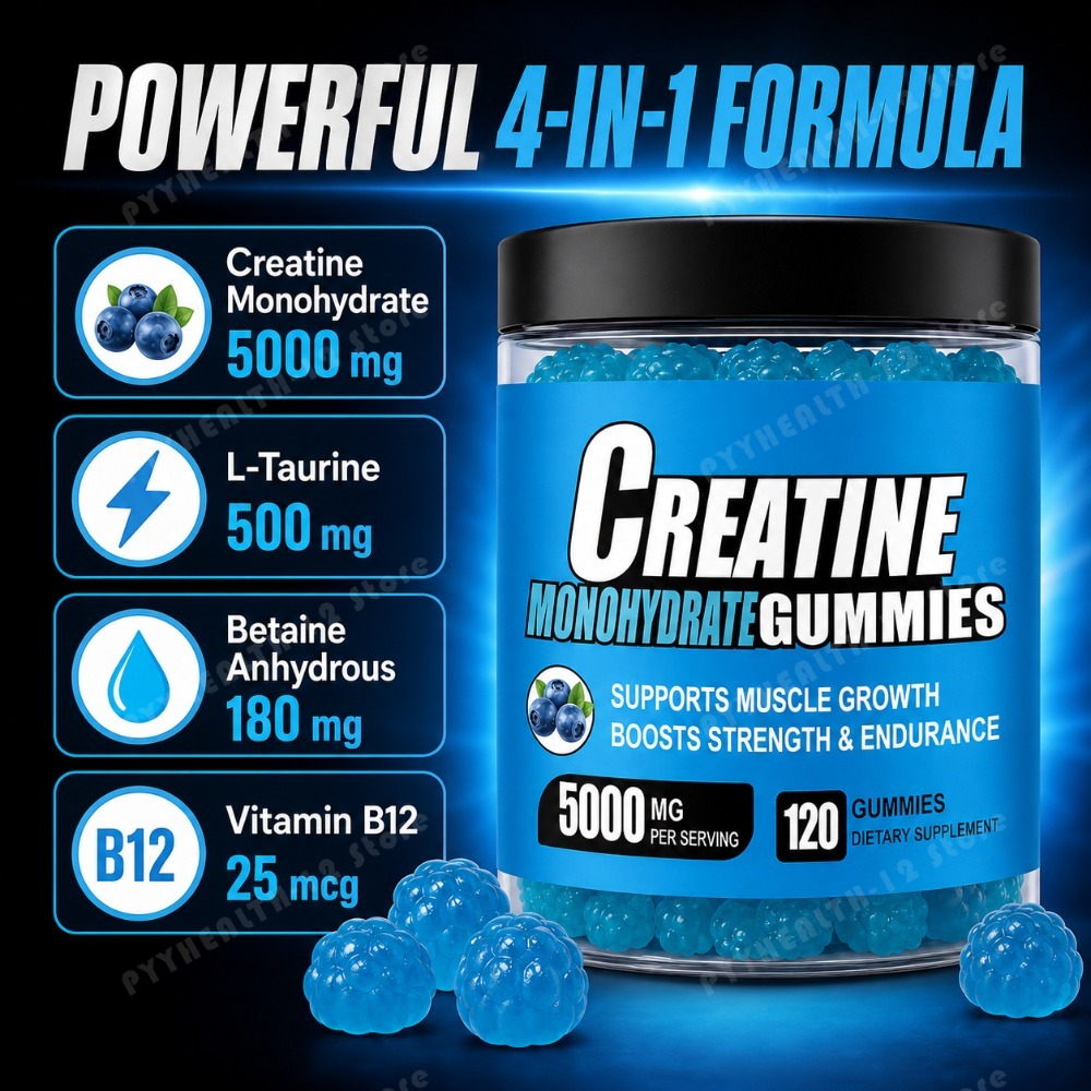 Gomas de Creatina Monohidratad - Pre Workout Supplement avaliação e preço