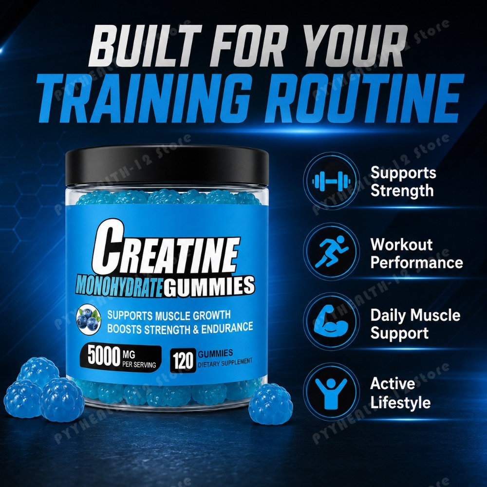 Gomas de Creatina Monohidratad - Pre Workout Supplement avaliação e preço