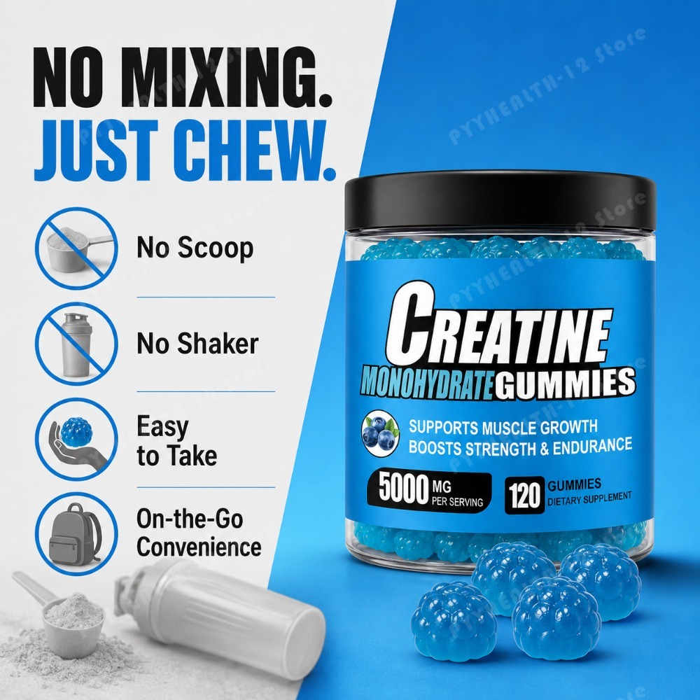 Gomas de Creatina Monohidratad - Pre Workout Supplement avaliação e preço