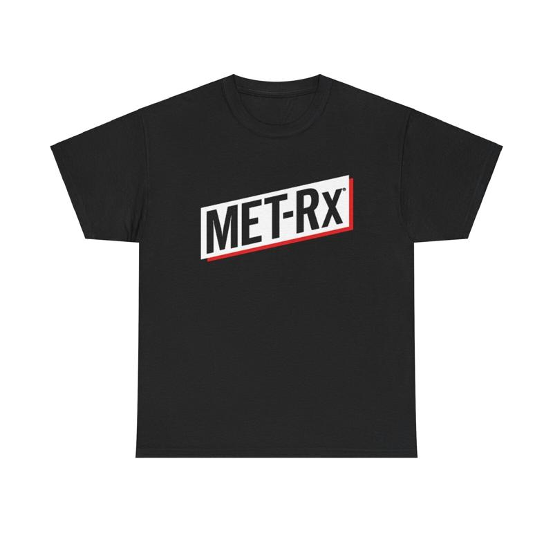 Met Rx Gráfico Camiseta muscul - Nutrition Fitness Gym avaliação e preço