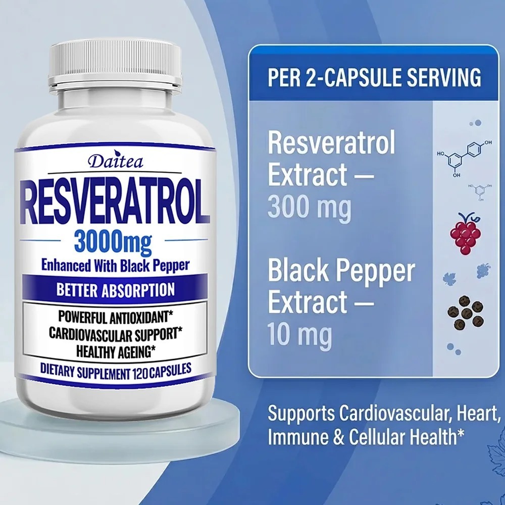 Cápsulas de Suplemento de Resv - Pre Workout Supplement avaliação e preço