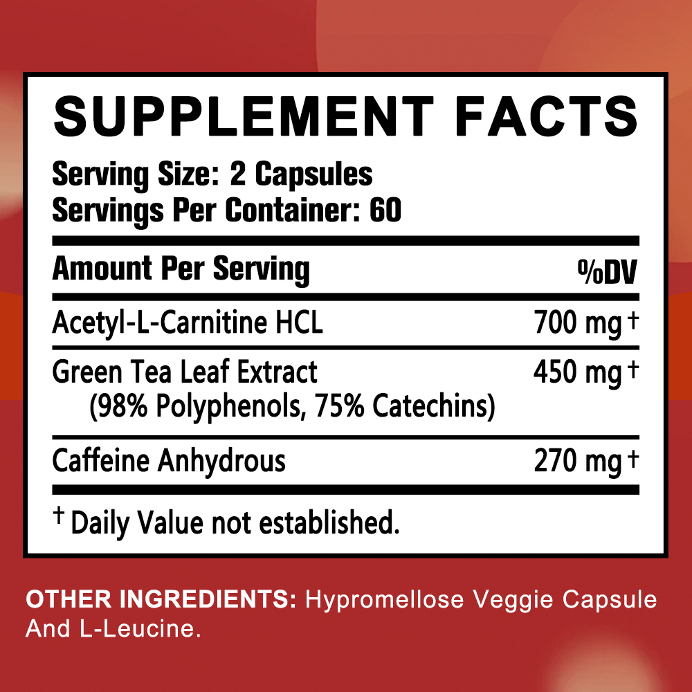 Acetil-L-Carnitina, Extrato de - Green Tea Extract Fat avaliação e preço