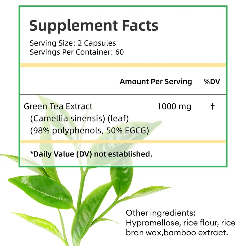 Extrato de chá verde - com 98% - Green Tea Extract Fat avaliação e preço