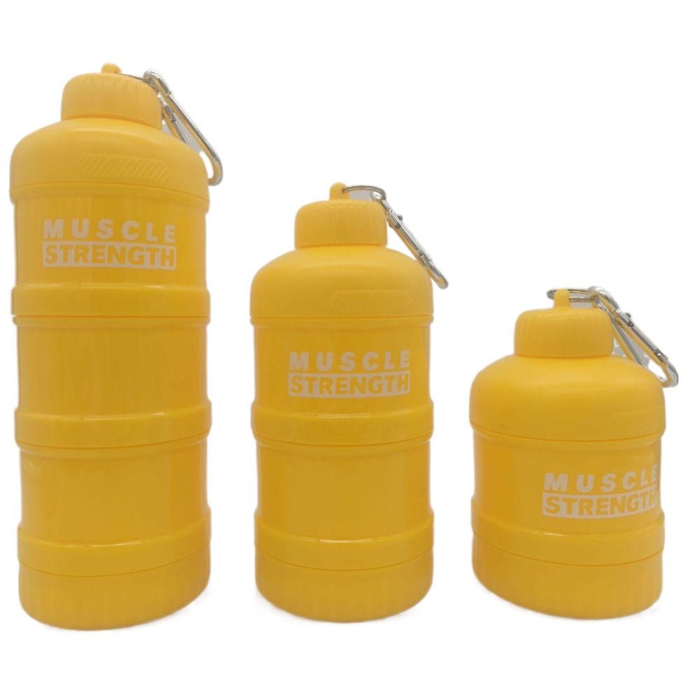 Caixa portátil do pó da proteí - Whey Protein Isolate avaliação e preço