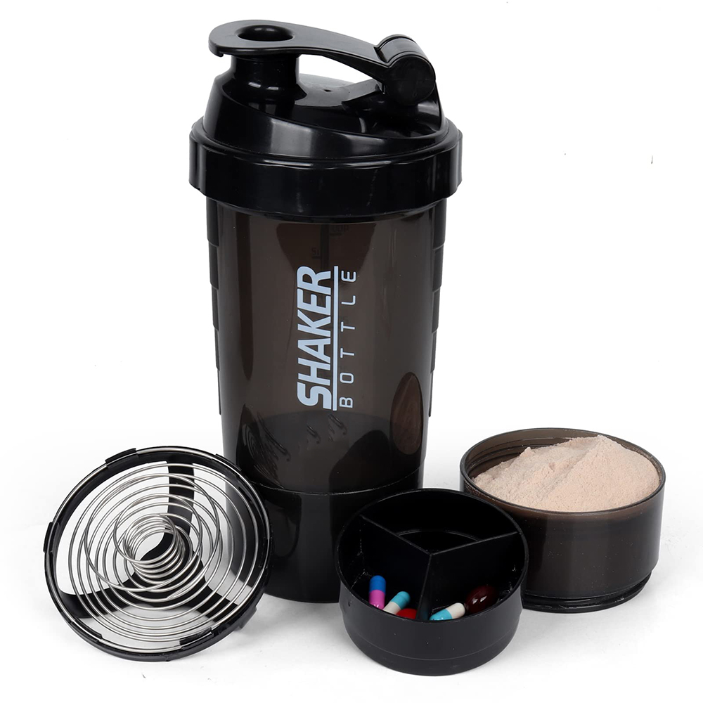 Garrafa De Proteína De 3 Camad - Whey Protein Isolate avaliação e preço