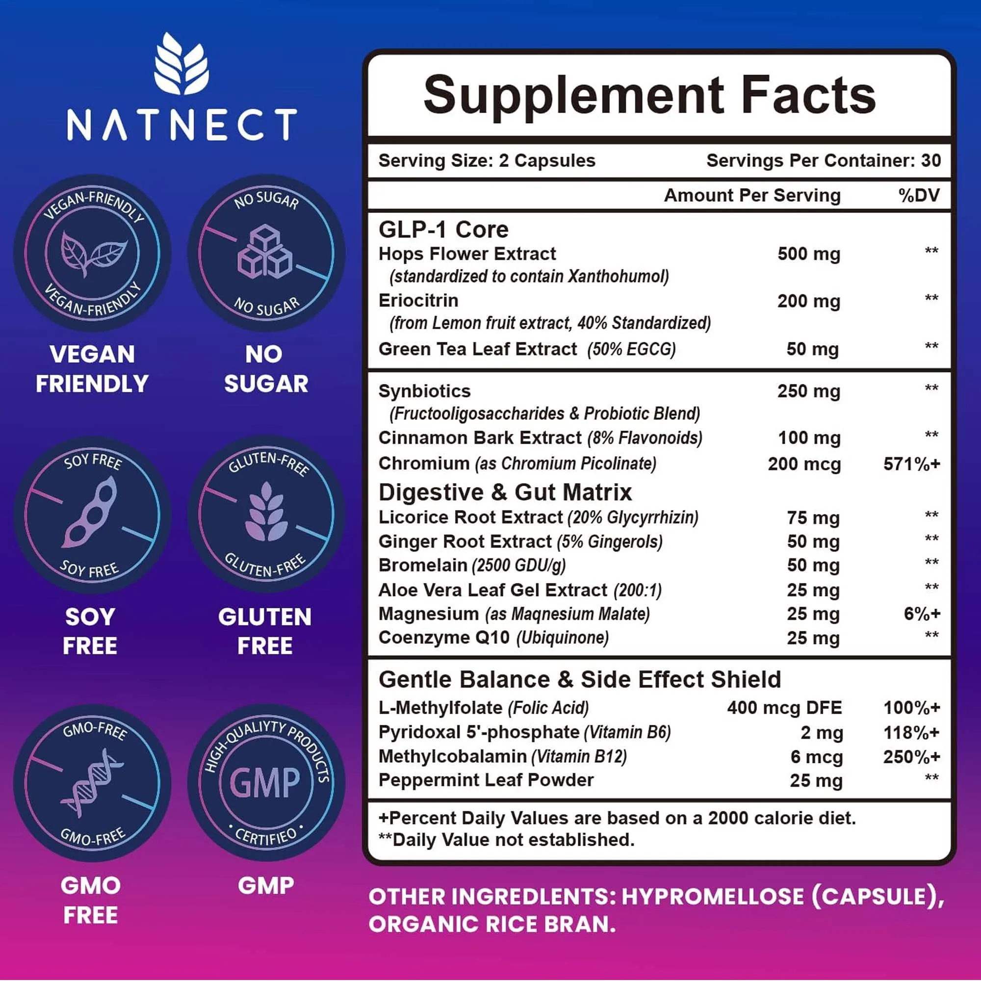 Cápsulas Suplementares GLP-1,  - Green Tea Extract Fat avaliação e preço