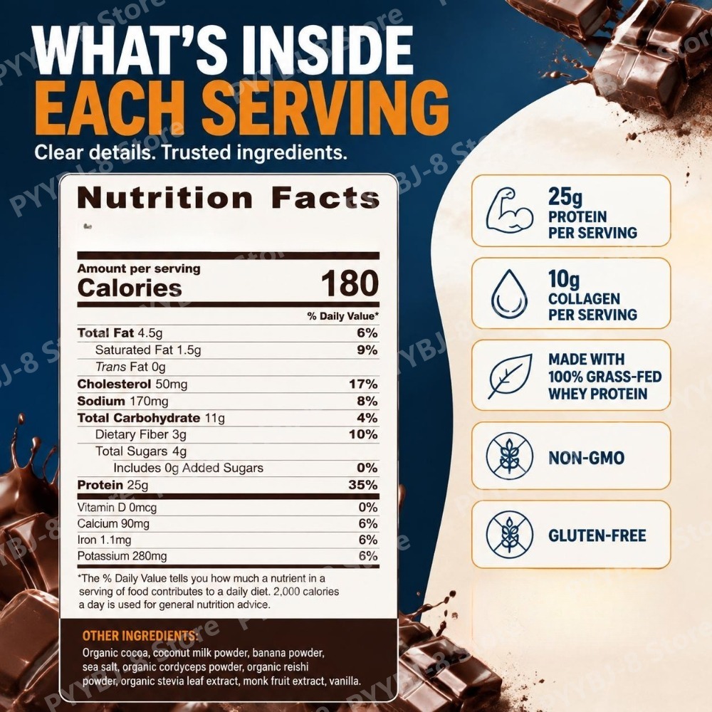 Pó de Proteína Tudo-em-Um, 25g - Nutrition And Exercise avaliação e preço