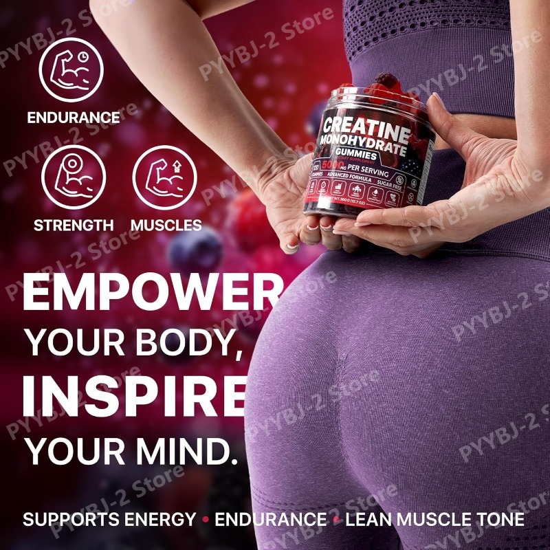 Gomas de Creatina Monohidratad - Pre Workout Supplement avaliação e preço