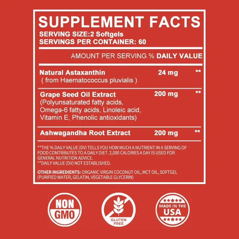 Astaxantina - Promove a saúde  - Pre Workout Supplement avaliação e preço
