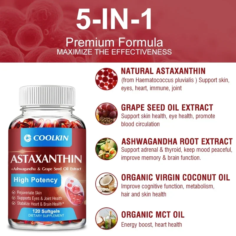 Astaxantina - Promove a saúde  - Pre Workout Supplement avaliação e preço
