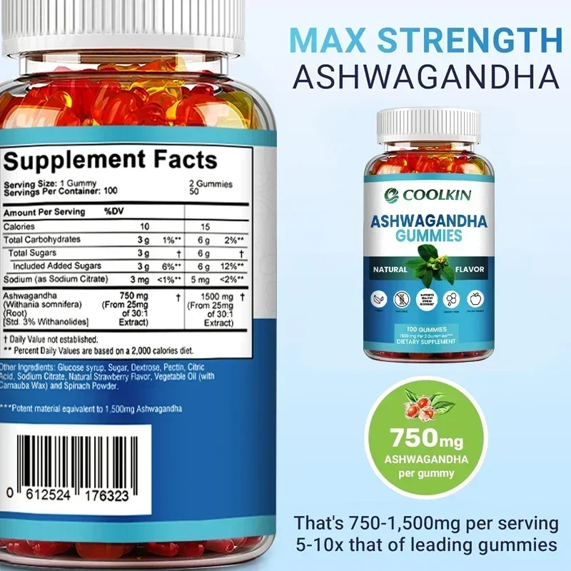 Gomas Ashwagandha – Melhore a  - Pre Workout Supplement avaliação e preço