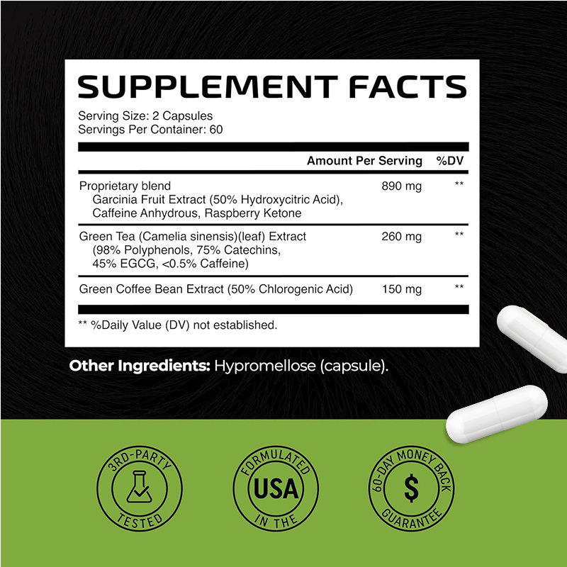 Queimador de gordura de chá ve - Green Tea Extract Fat avaliação e preço