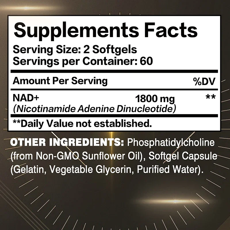 Suplemento Liposomal NAD - Apo - Pre Workout Supplement avaliação e preço